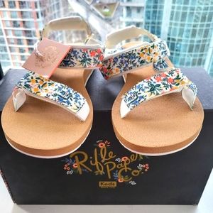 Keds X Rifle Paper Co. Women Sandals (US Size 8M) New with Box